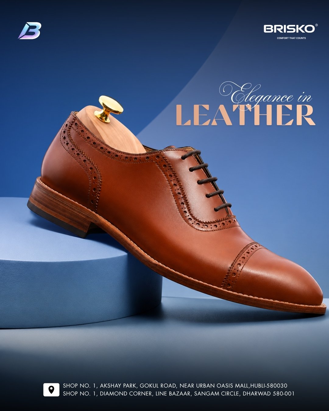 Elegance in leather campaign